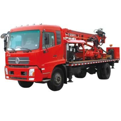 450m Deep Water Well Drilling Rig for Water Truck Type