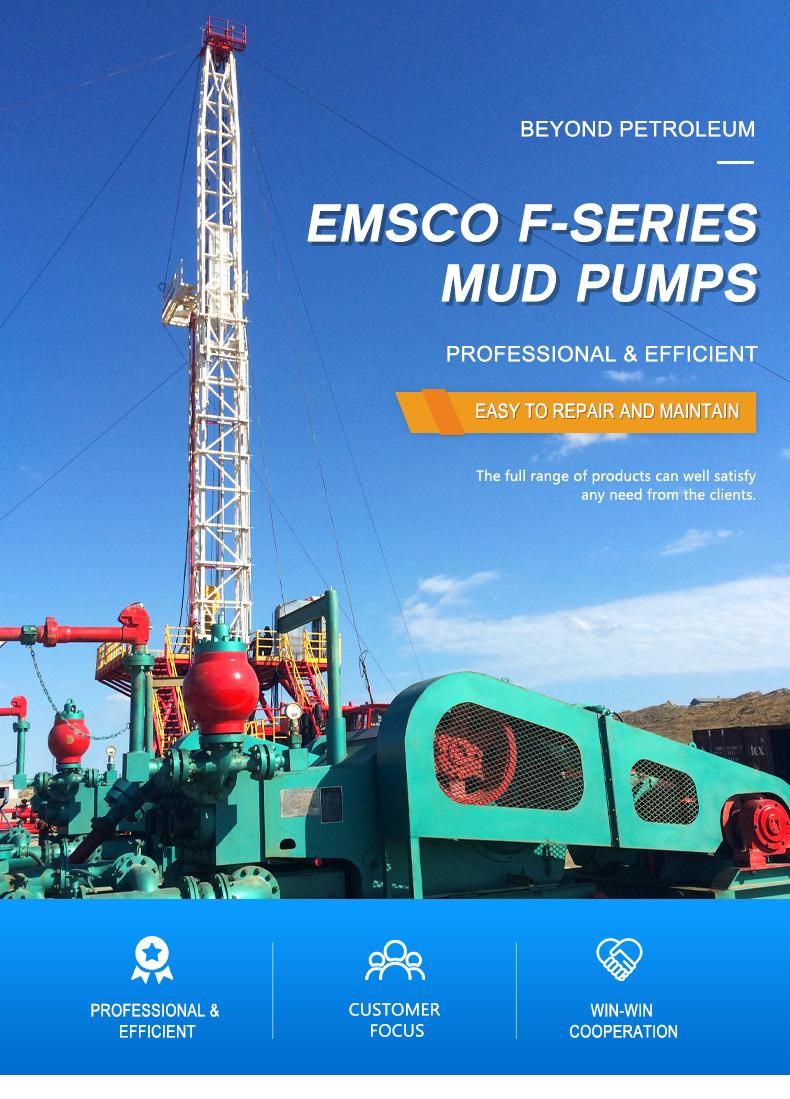 450HP Xj450 Drilling Rig Workover Depth 4, 500m