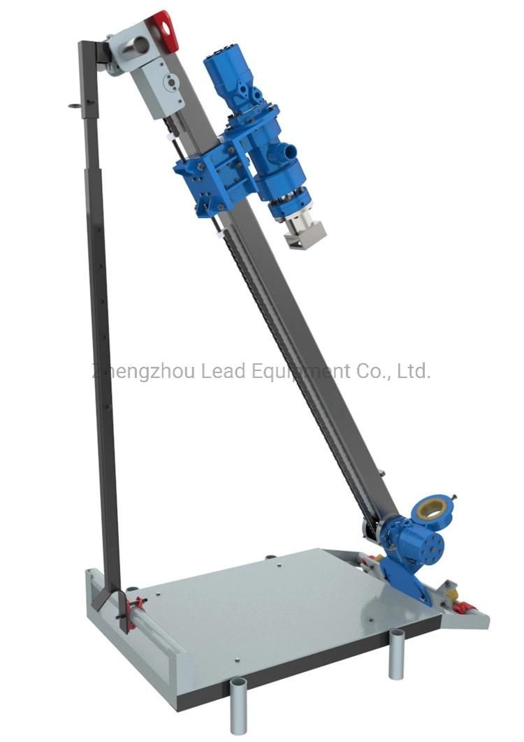 portable hydraulic chain feed drilling machine used for Micropiles