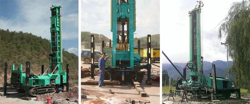Drilling Geothermal Heating Holes Hf1100y Great Buys Drilling Rig for Water Well