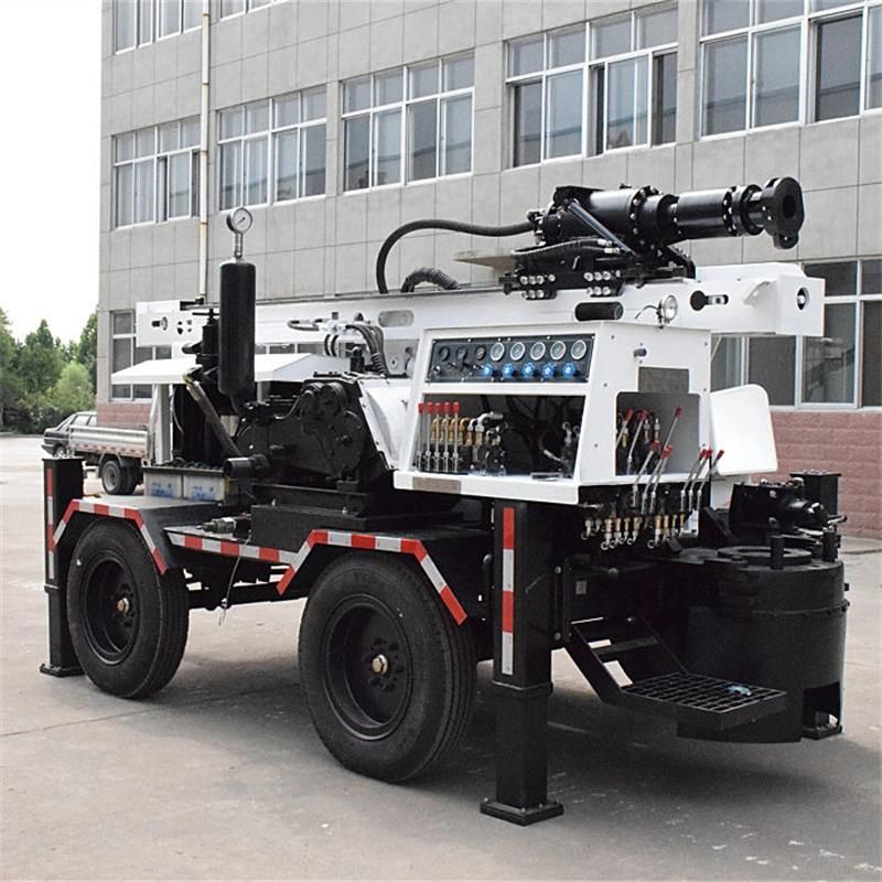 Air Compressor and Rotary Water Well Drilling Rig for Sale