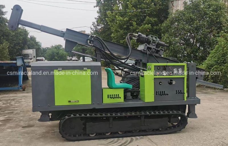 Crawler Full Hydraulic Rotary Head Geotechnical Samples Investigation Wireline Core Drilling Machine