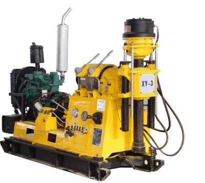 200m Depth Rock Drilling Rotary Wireline Drilling Rig with Diameter 75mm to 300mm