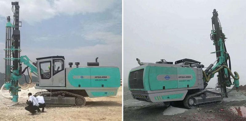 Heavy-Duty Automatic Down The Hole (DTH) Surface Blast Hole Drill Rigs (HFGA-45)