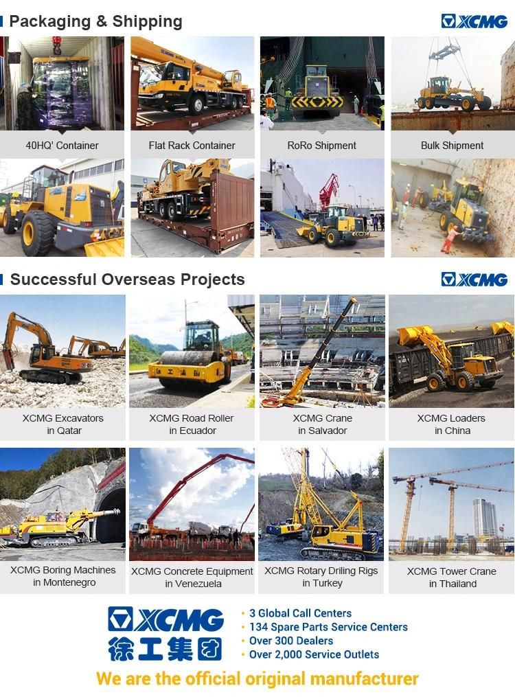 XCMG Xr460d Pile Driver Machinery 120m Depth Rotary Drilling Rig Machine