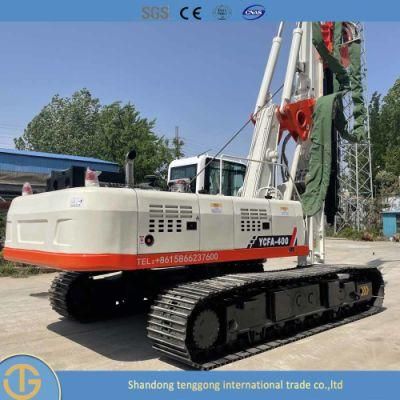 Crawler Type 15m Drilling Depth Rotary Drilling Rig for Railway Projects