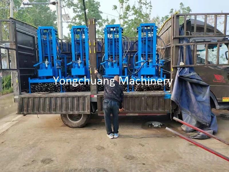 Hydraulic Drilling Machinery with Water Pipe and Water Pump