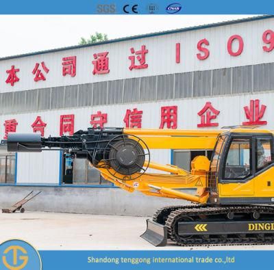 Crawler Crane Mini Truck Mounted Industry Light Overhead Crawler Small Hydraulic Drilling Rig for Sale