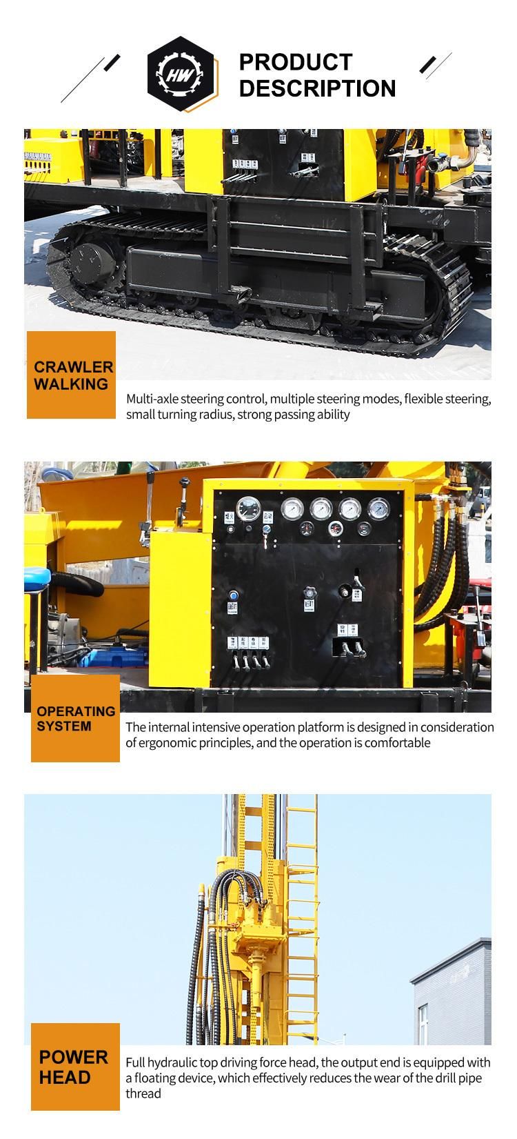 Pneumatic Drilling Rig Air Water Well Drilling Machine on Sale