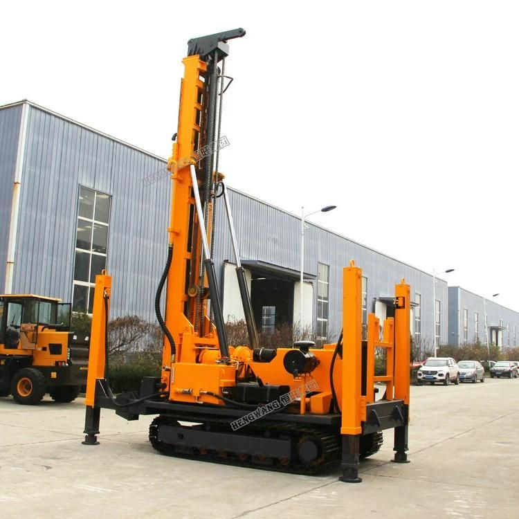 Multi Function Water and Pneumatic Rotary Water Well Drilling Rig