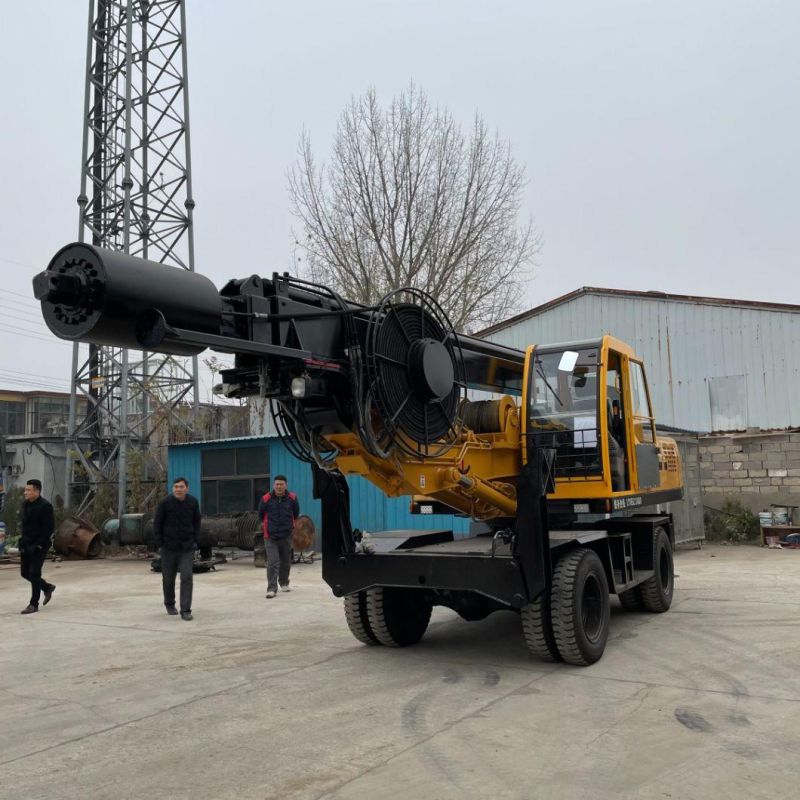 Customer Hydraulic Piling Machine with Spare Parts