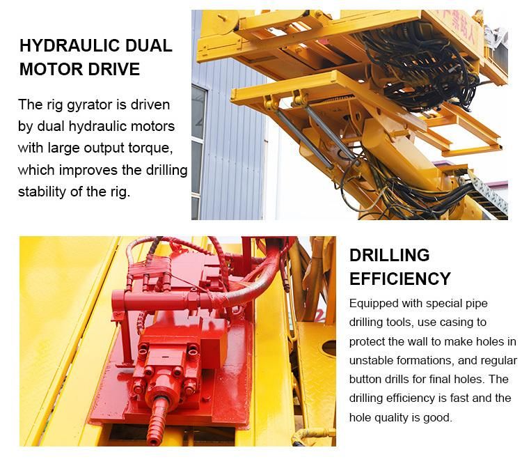 10m Crawler Pneumatic Anchor Drilling Rig