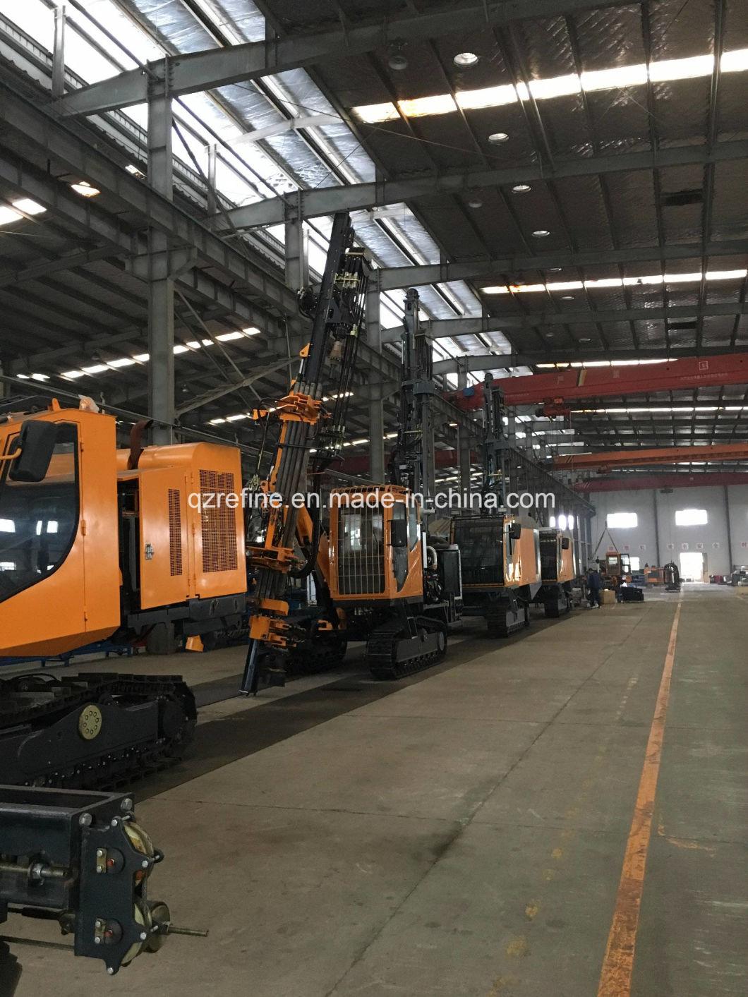 KAISHAN KG920BIII Improved Crawler Diesel Engine Running DTH Drilling Rig