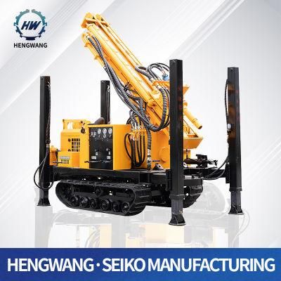 Pneumatic Crawler Water Well Drilling Rig 300m Crawler Drill Machine