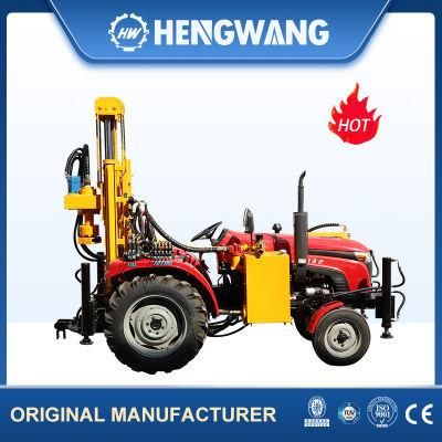 Tractor Mounted Air Compressor Drilling Rig