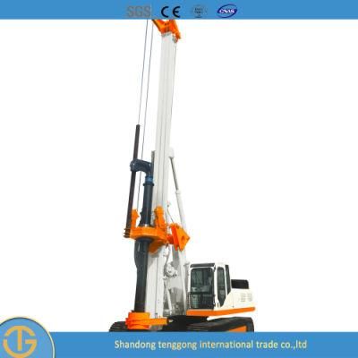 Bored Pile Water Well Long Spiral Rotary Drilling Rig
