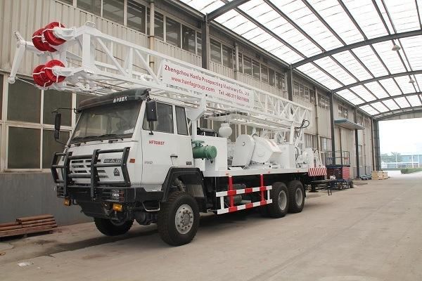 Low Price 620m Cheapest Truck Mounted Water Well Drilling Rig