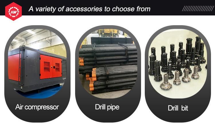Rubber Tracked Type Small Machine Water Rig Drilling for Italy