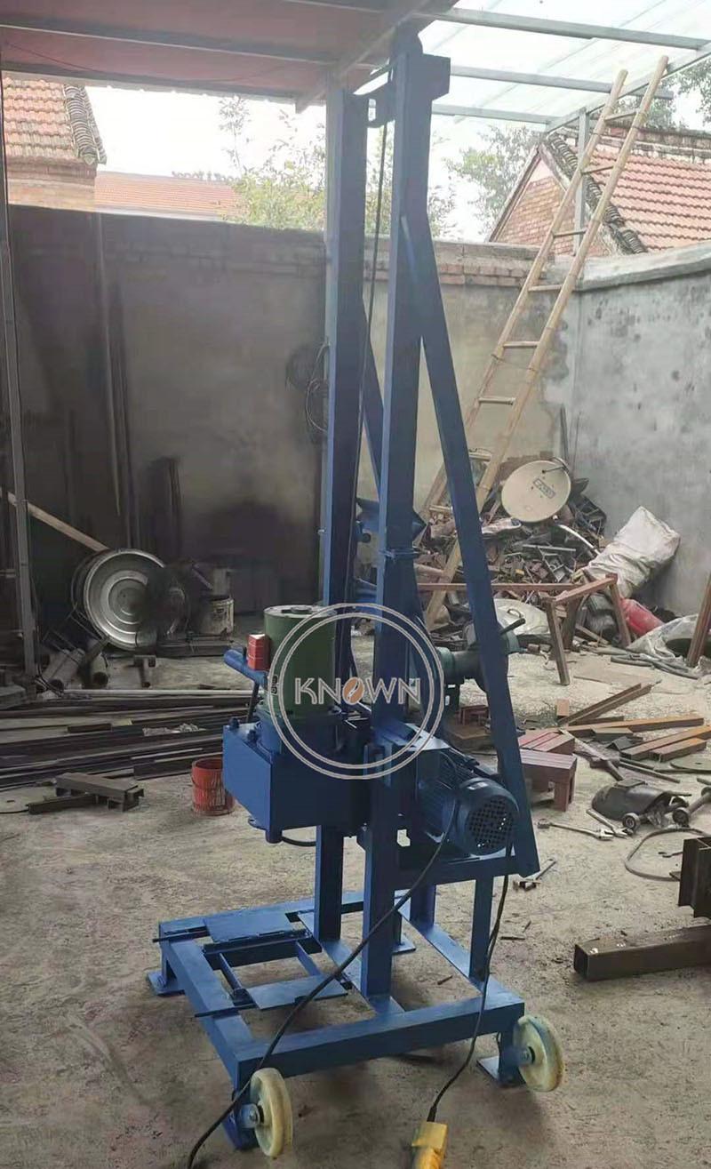 1.5kw Electric Water Well Drill Machine Portable Foldable Deep Well Borehole Drilling Rig Machine for Sale