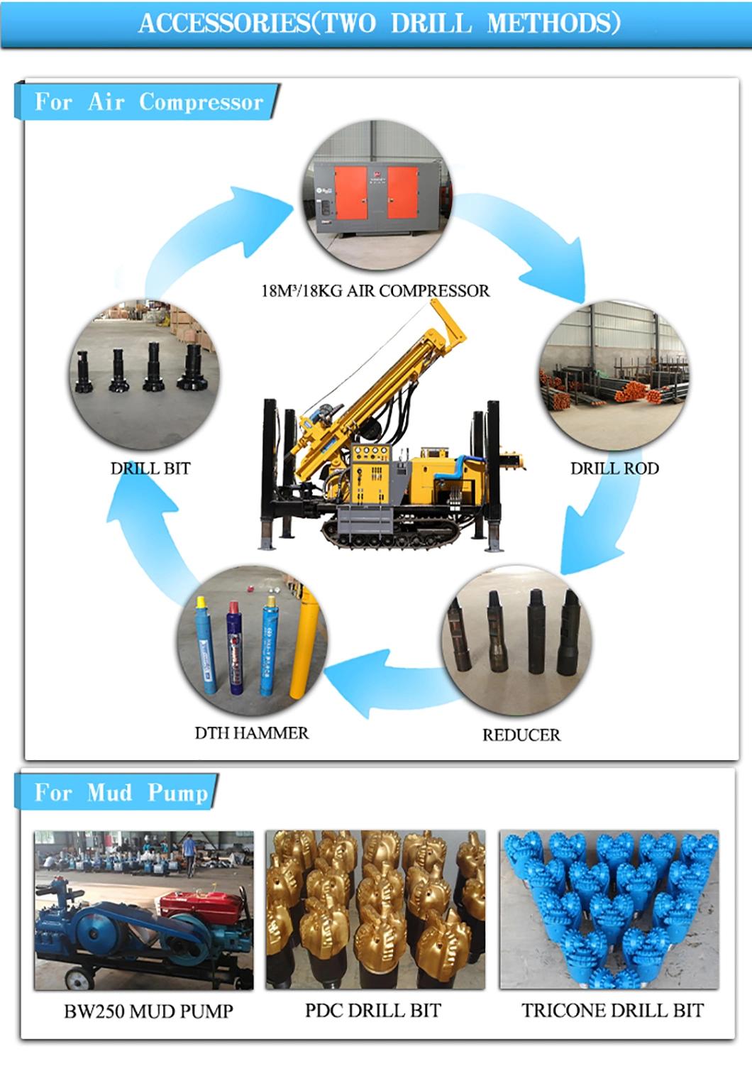Jk-Dr200X High-Performance Water Well Drilling Rig for Sale