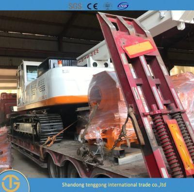 Borehole Piling Driving Max Piling Depth 20m Crawler Hydraulic Drilling Rig