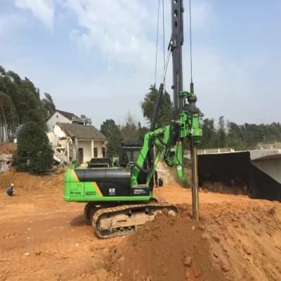 Hydraulic Rotary Piling Rig Kr90c Borehole Drilling Machine