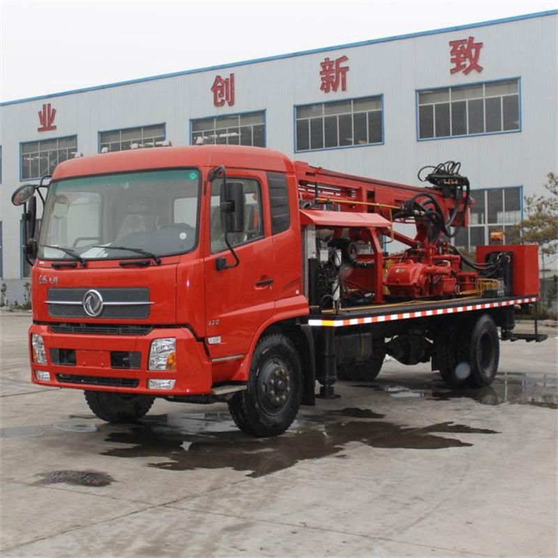 300m 500m Truck Mounted Type Water Well Drilling Rig Machine