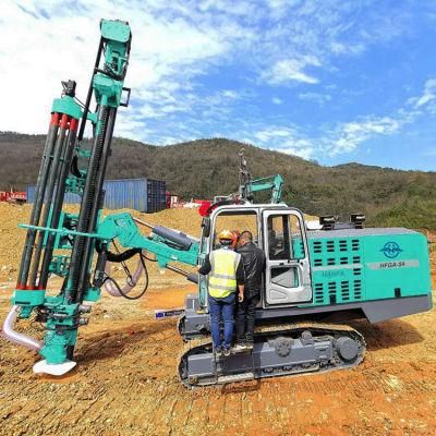 Fully Automatic DTH Bit Integrated Down-The-Hole Drill Rig for Rock Drilling