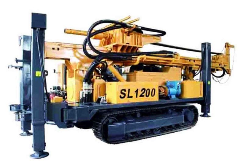 1200 Depth Well Drilling Rig for Mud Drilling