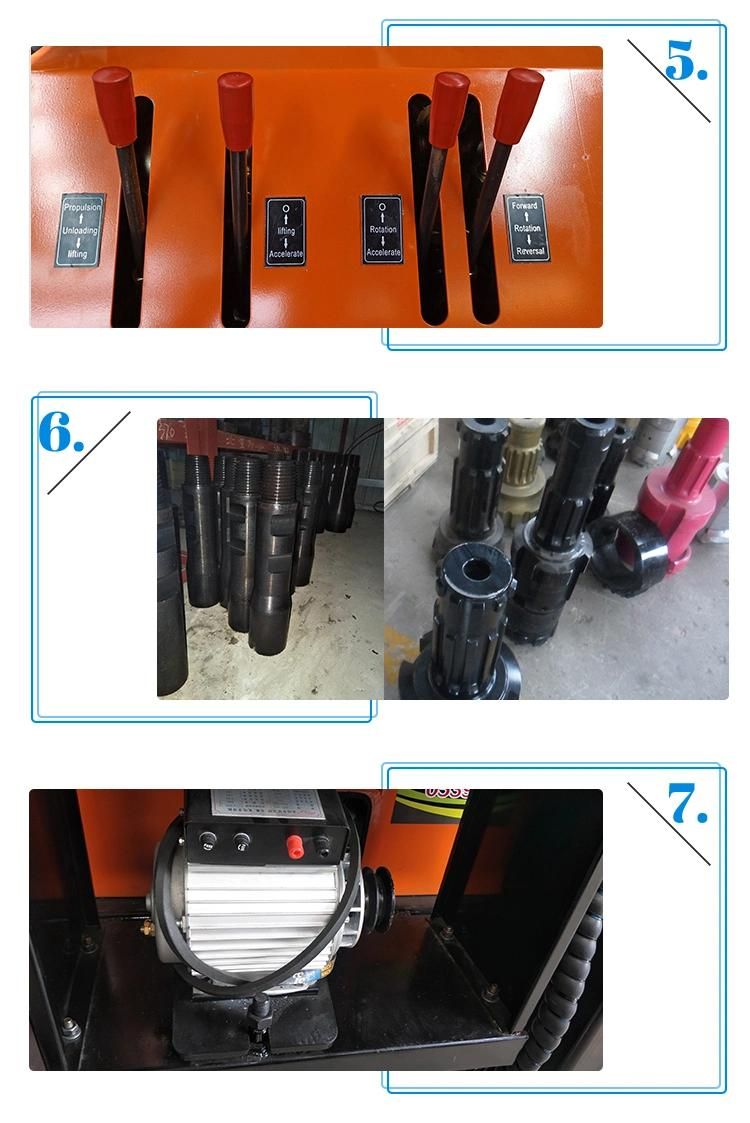 Portable Crawler Deep Water Well Drilling Rigs Machine for Sale