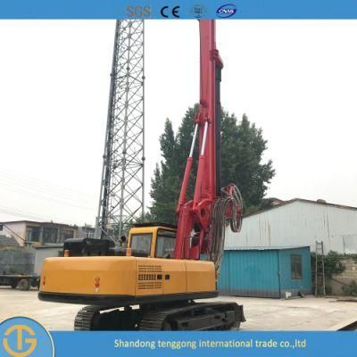 Hydraulic Portable Crawler Rotary Drilling Rig/Pile Driver Price for Sale