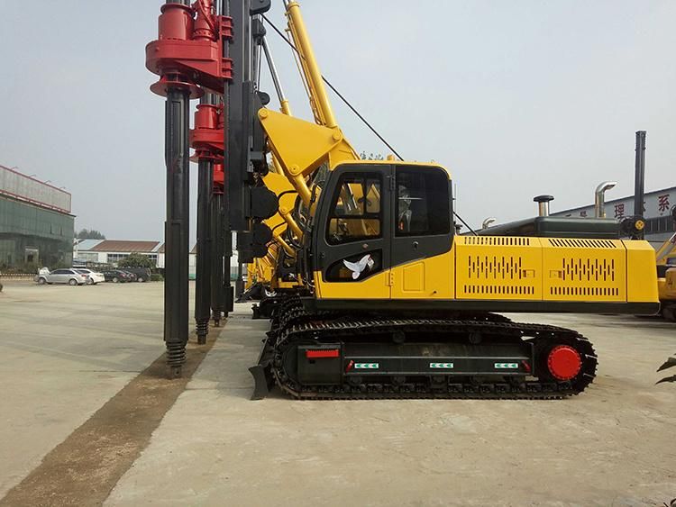 30meter Depth Hydraulic Rotary Drilling Rig