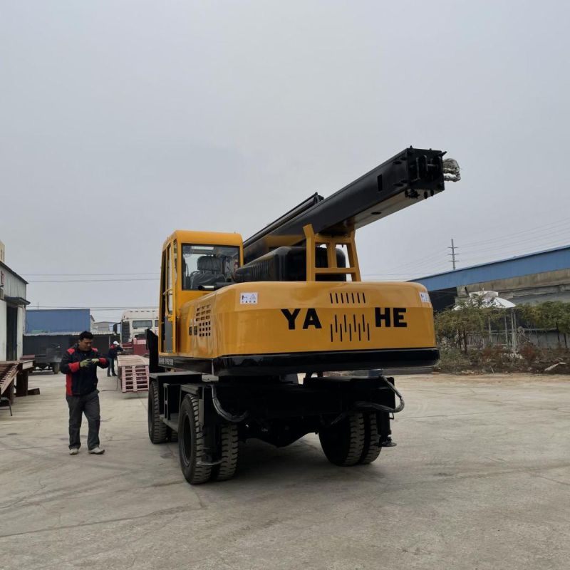 Customer Hydraulic Piling Machine with Spare Parts
