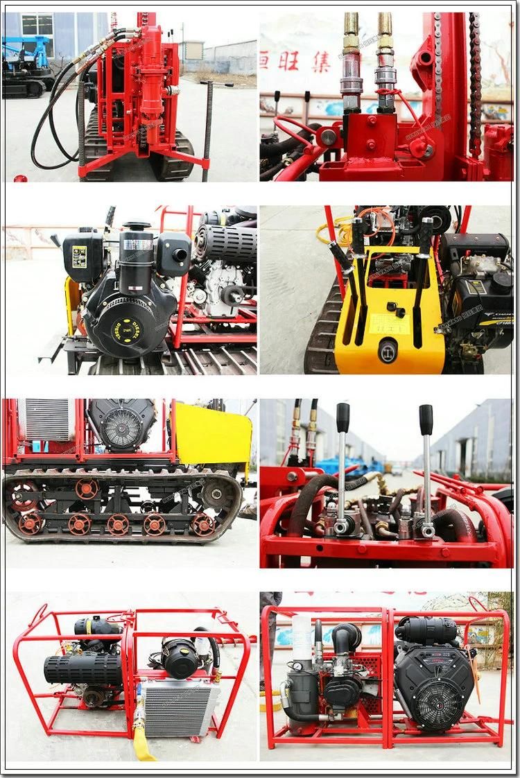 Mini Crawler Pneumatic Drilling Rig Machine China