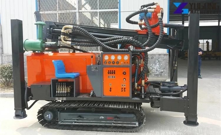 200m Deep Rock Soil Machine Portable Water Well Drilling Rig