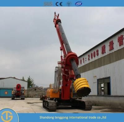 Construction Crawler Hydraulic Borehole Rotary Drilling Rig