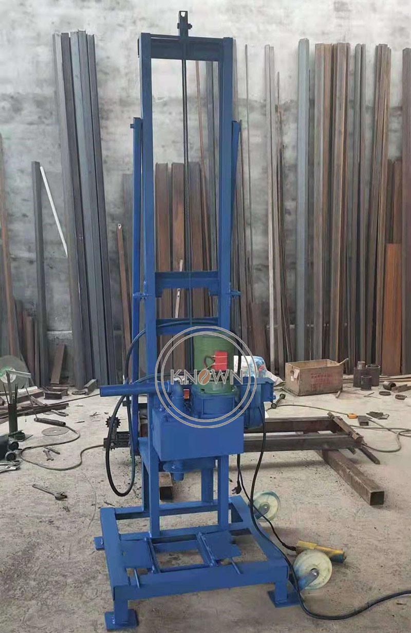 Electric Foldable Water Well Drill Machine Portable Hydraulic Deep Well Borehole Drilling Rig 3kw