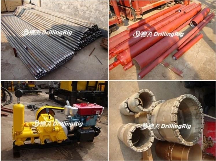 2022 Hot Sale Xy-200f 200m Water Well Drilling Rig, Used Borehole Drilling Machine for Sale