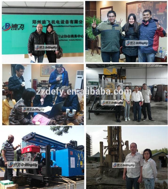 300m-400m Portable Hand Water Well Drilling Equipment