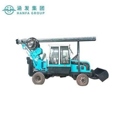 China Manufacturer Wheel Type Rotary Drilling Rig (HF-W11) with Crossover Sub