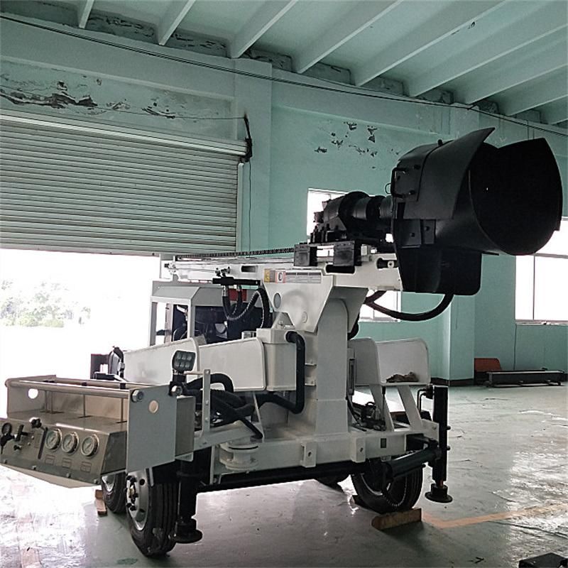 Factory Price Hydraulic Water Bore Well Drilling Rig Drilling Machine