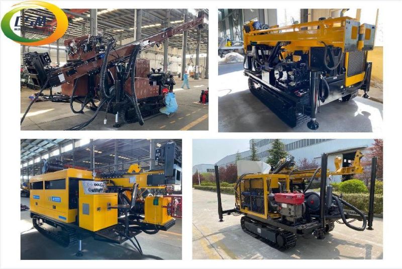High-Efficiency Drilling Rig Capable of Drilling 1000m with Pq Drill Pipe