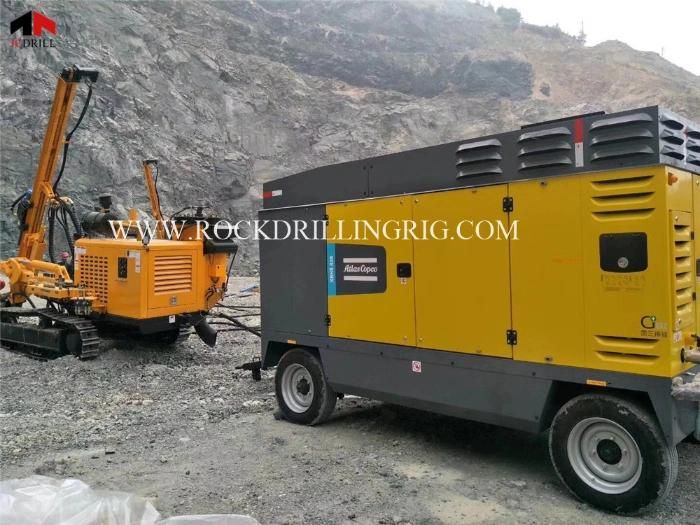 DTH Rock Blasting Drilling Rig for Quarrying