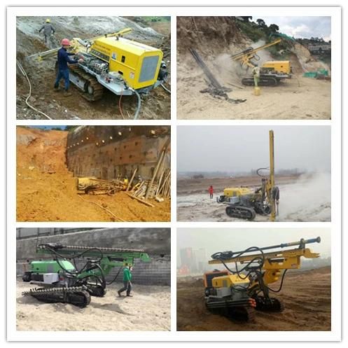 Full Hydraulic Crawler Jet Grouting Anchor Drilling Rig