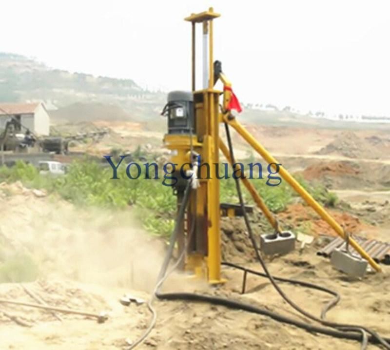 Mini Portable Borehole Drilling Rig for Rock