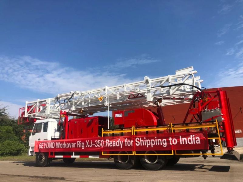 Xj750 Drill Rigs for Oilfield 3000m 150t Drilling Rigs Mine Rock Drill Truck Mounted