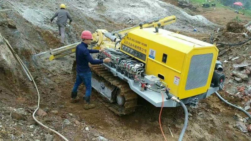 Crawler Rock Drifter for Anchor Soil Nails Drilling
