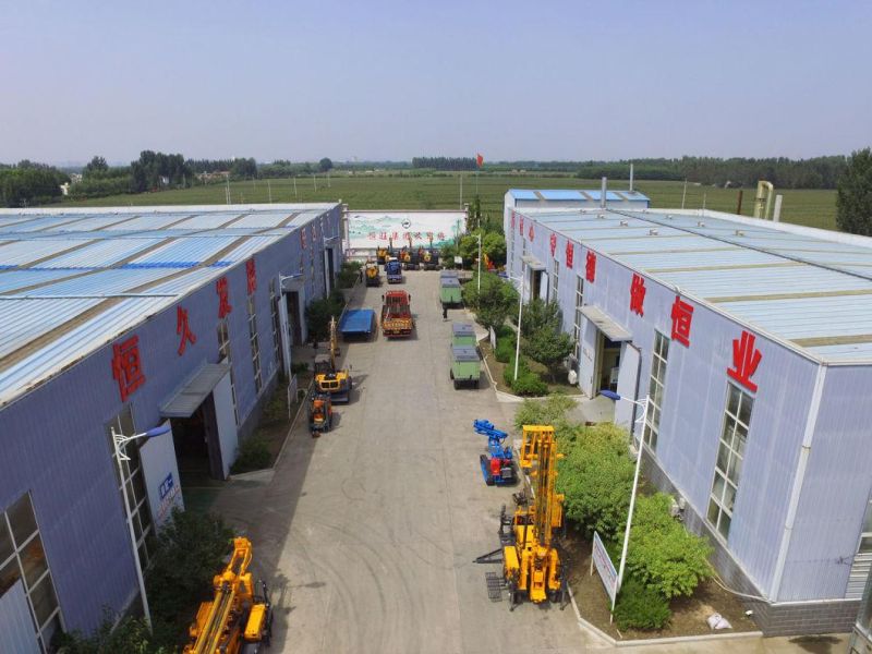Low Unit Fuel Consumption Drilling Diameter 300mm Pneumatic Water Well Drilling Rig with Cheap Price