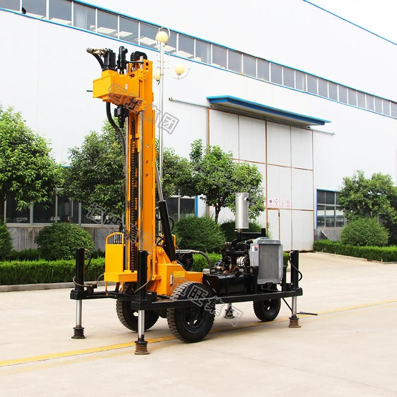 Pneumatic DTH Water Well Rock Drilling Rig