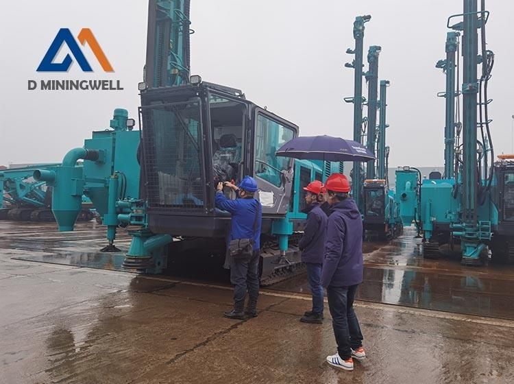 Overhead Diesel-Electric Anchor Integrated DTH Drill Rig